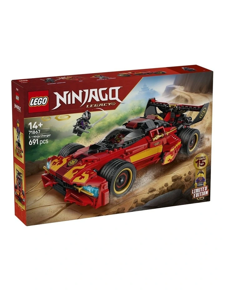 X-1 Ninja Charger 15th Anniversary Ninjago Vehicle Toy 71867 image 1