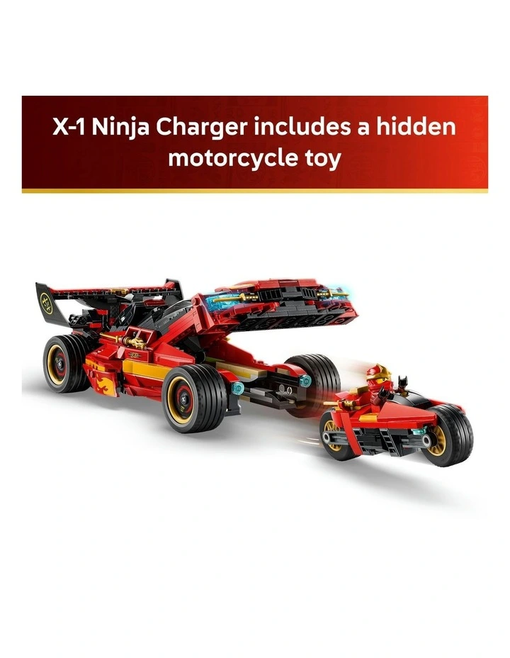 X-1 Ninja Charger 15th Anniversary Ninjago Vehicle Toy 71867 image 3