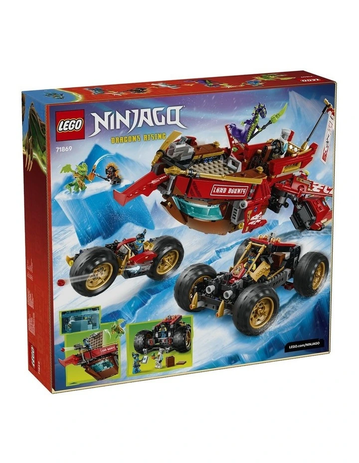 Land Bounty Ninjago Truck Toy 71869 image 7