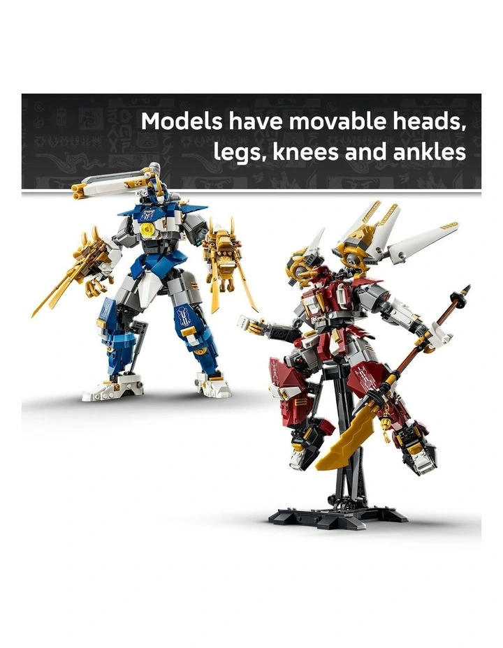 The Twin Titan Mechs Ninjago Action Figures Set 71870 image 3