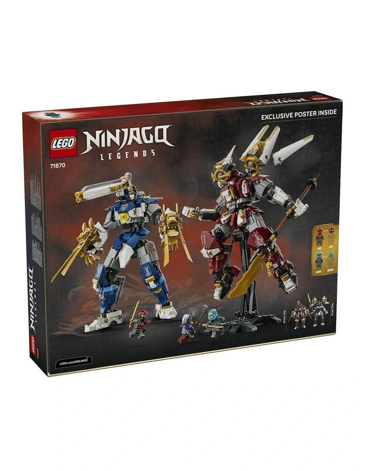The Twin Titan Mechs Ninjago Action Figures Set 71870 image 7