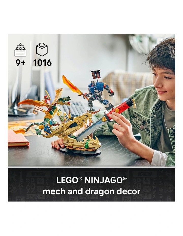 At The Dragon's Blade Ninjago Battle Set 71871 image 2
