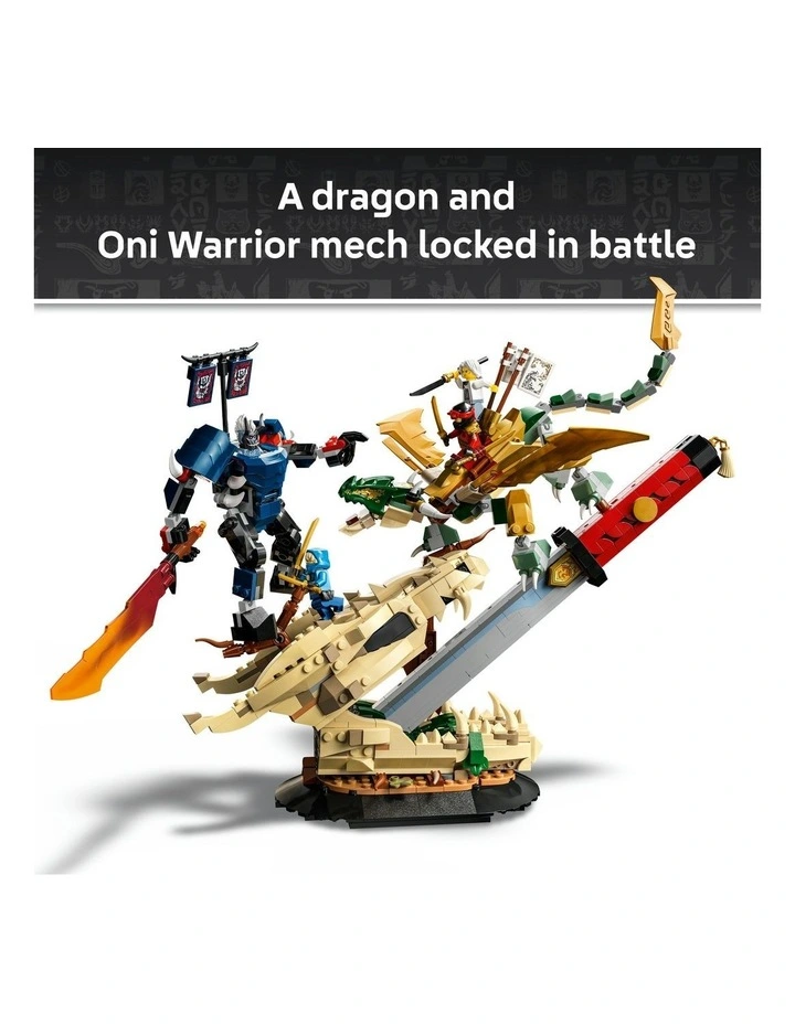 At The Dragon's Blade Ninjago Battle Set 71871 image 3