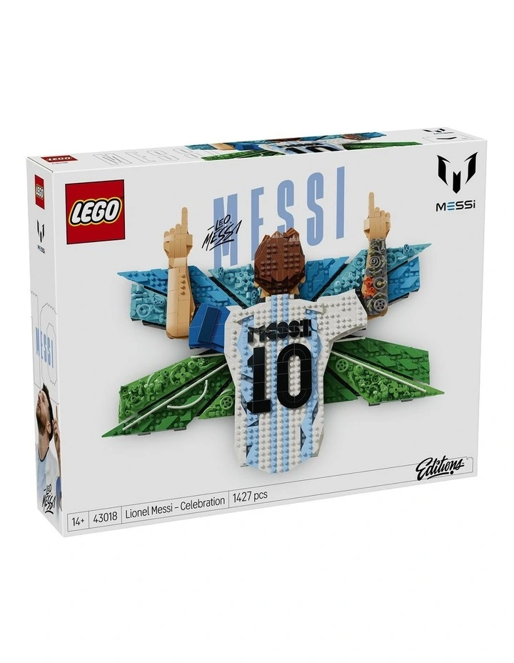 Editions Football Lionel Messi Celebration Building Toy 43018 image 1