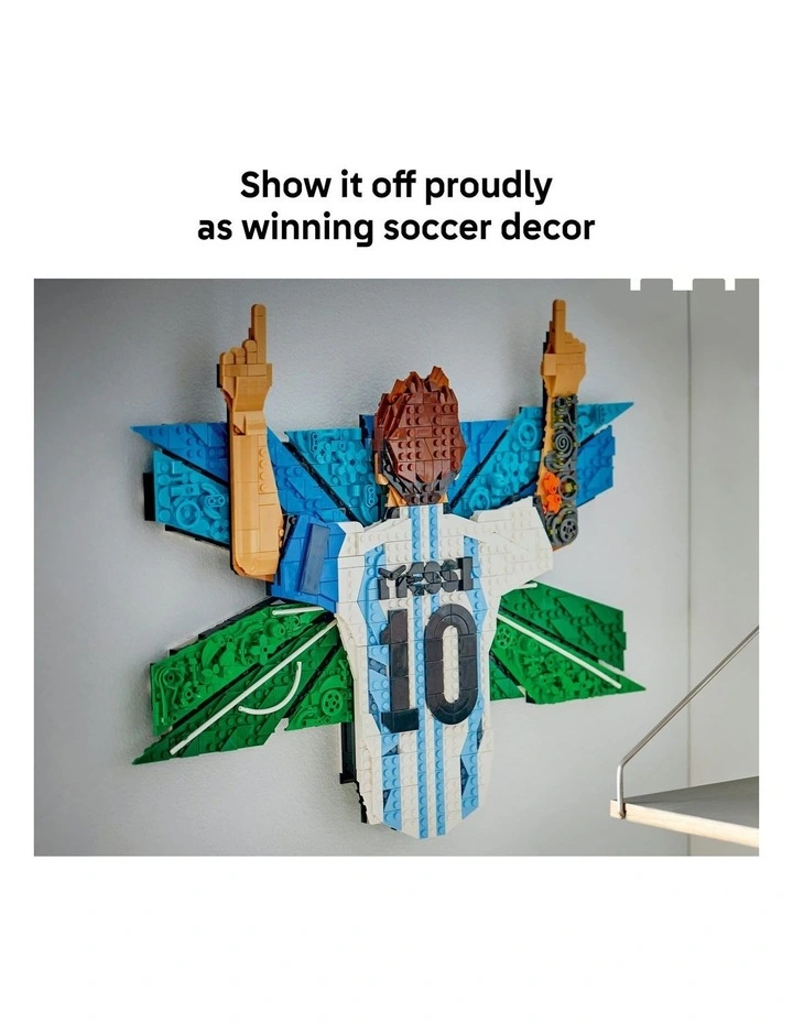 Editions Football Lionel Messi Celebration Building Toy 43018 image 6