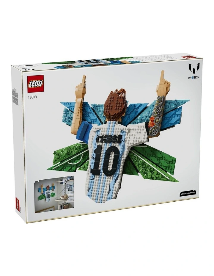 Editions Football Lionel Messi Celebration Building Toy 43018 image 7