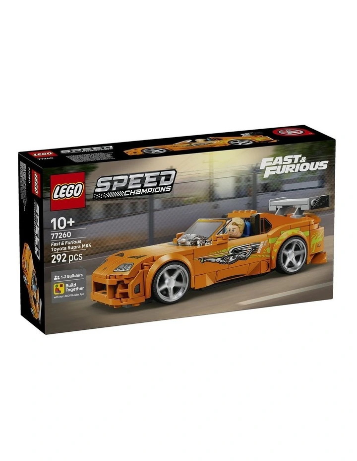 Speed Champions The Fast and The Furious Toyota Supra MK4 77260 image 1