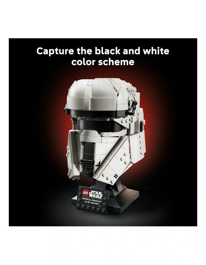 Star Wars TM Imperial Remnant At-Rt Driver Helmet Building Set 75458 image 5