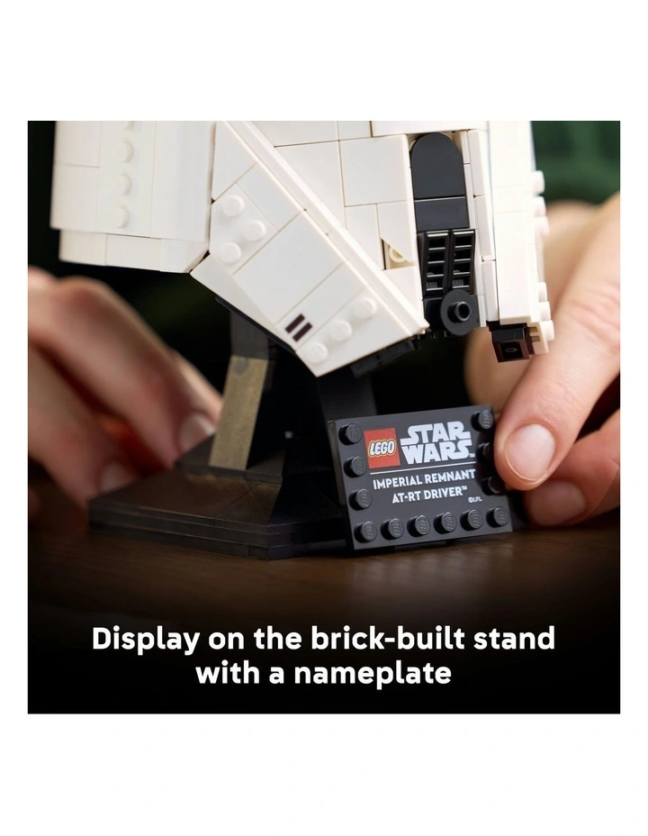 Star Wars TM Imperial Remnant At-Rt Driver Helmet Building Set 75458 image 6