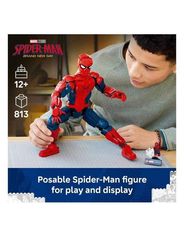 Super Heroes Marvel Spider-Man Hero Figure Building Set 76346 image 2