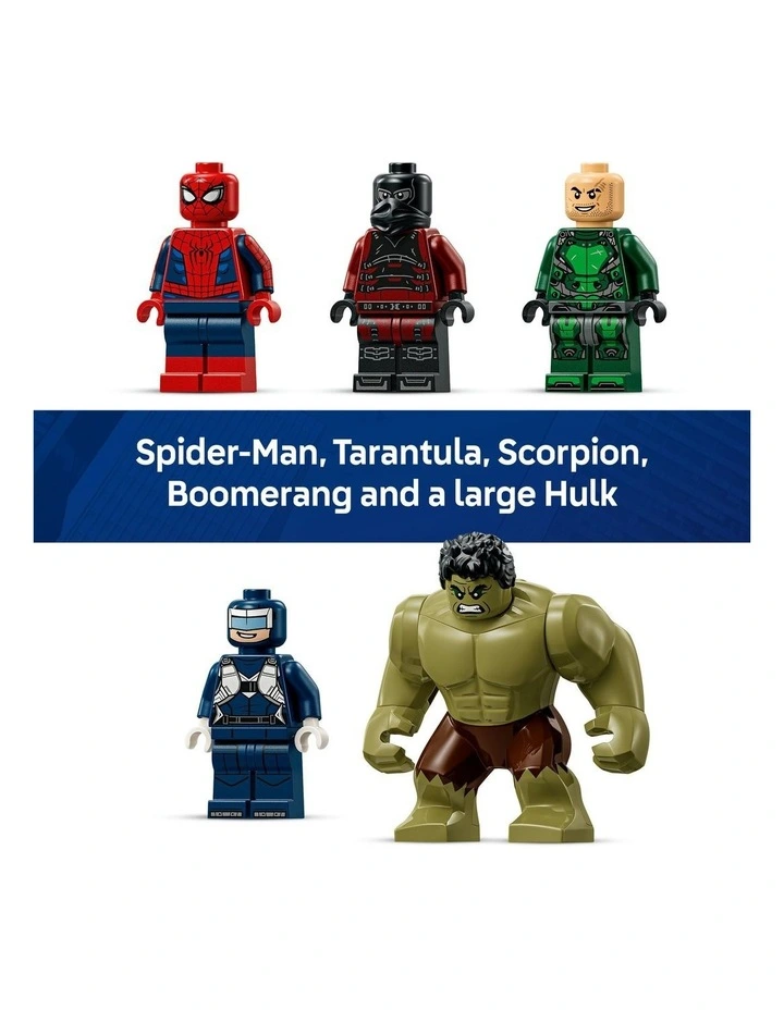 Super Heroes Marvel Spider-Man vs. Hulk Epic Clash Building Toy 76350 image 5
