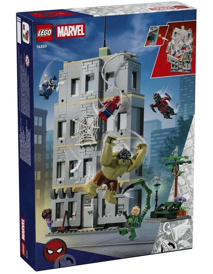 Super Heroes Marvel Spider-Man vs. Hulk Epic Clash Building Toy 76350 image 7