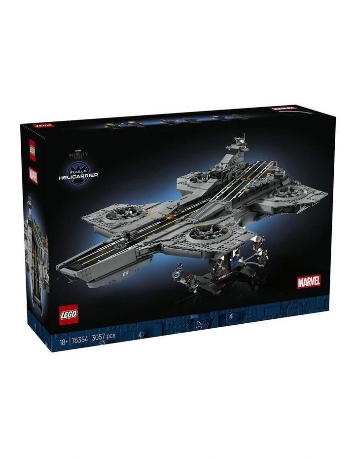 Super Heroes Marvel S.H.I.E.L.D. Helicarrier Model Building Kit 76354 image 1