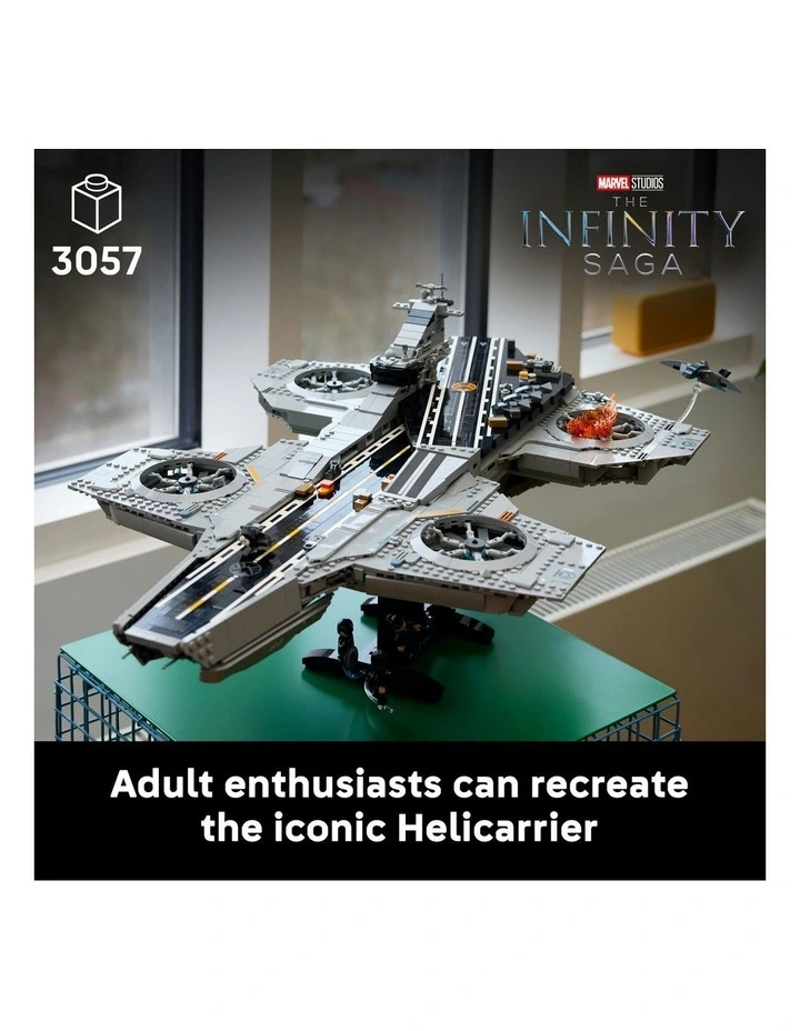 Super Heroes Marvel S.H.I.E.L.D. Helicarrier Model Building Kit 76354 image 2