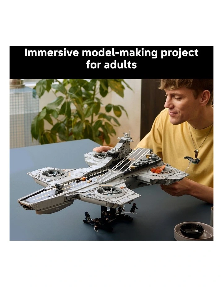 Super Heroes Marvel S.H.I.E.L.D. Helicarrier Model Building Kit 76354 image 3