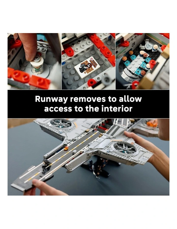 Super Heroes Marvel S.H.I.E.L.D. Helicarrier Model Building Kit 76354 image 4