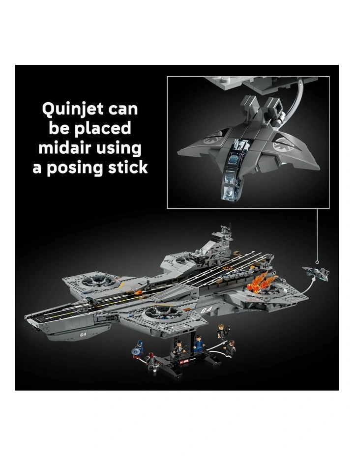Super Heroes Marvel S.H.I.E.L.D. Helicarrier Model Building Kit 76354 image 6