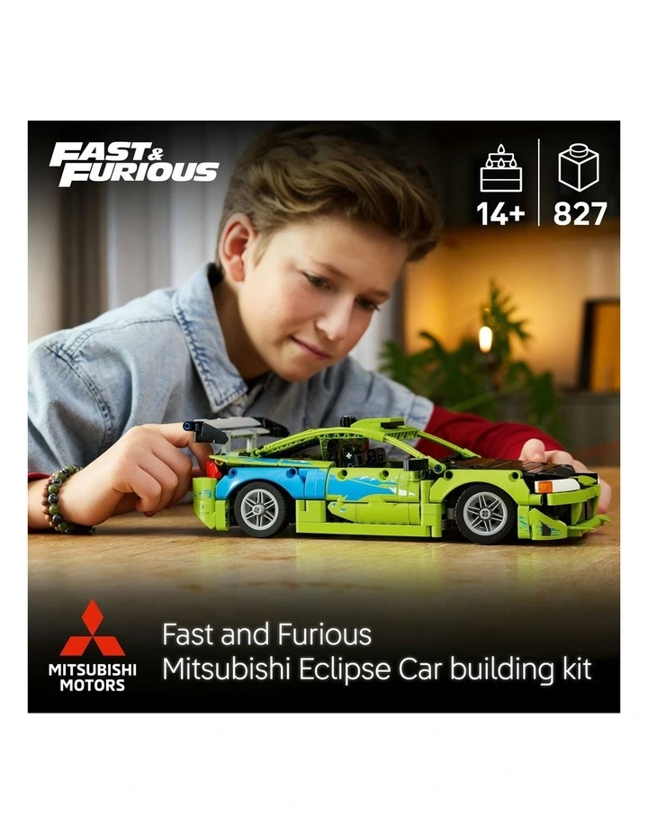 Technic Fast and Furious Mitsubishi Eclipse Car 42229 image 2