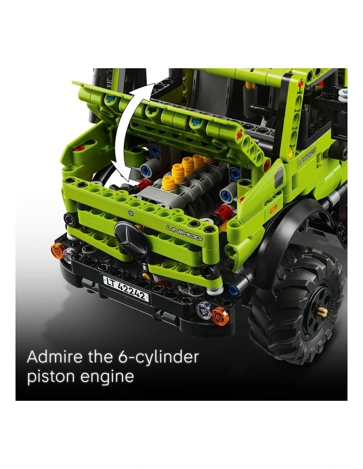 Technic Mercedes-Benz Unimog U 5023 with Crane Model Building 42242 image 5