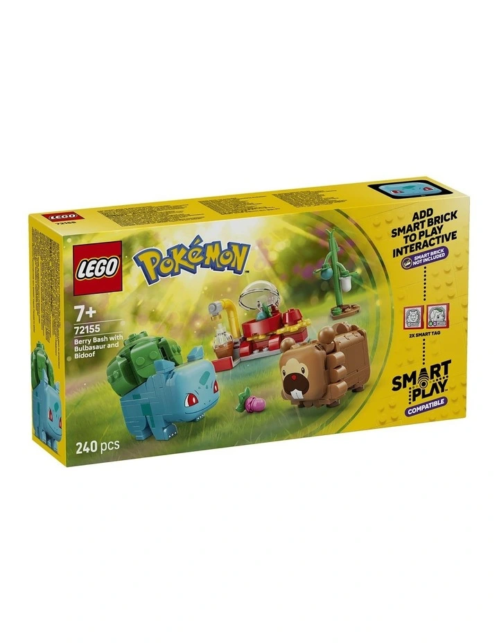 PRE-ORDER Pokémon SMART Play: Berry Bash with Bulbasaur and Bidoof 72155 image 1