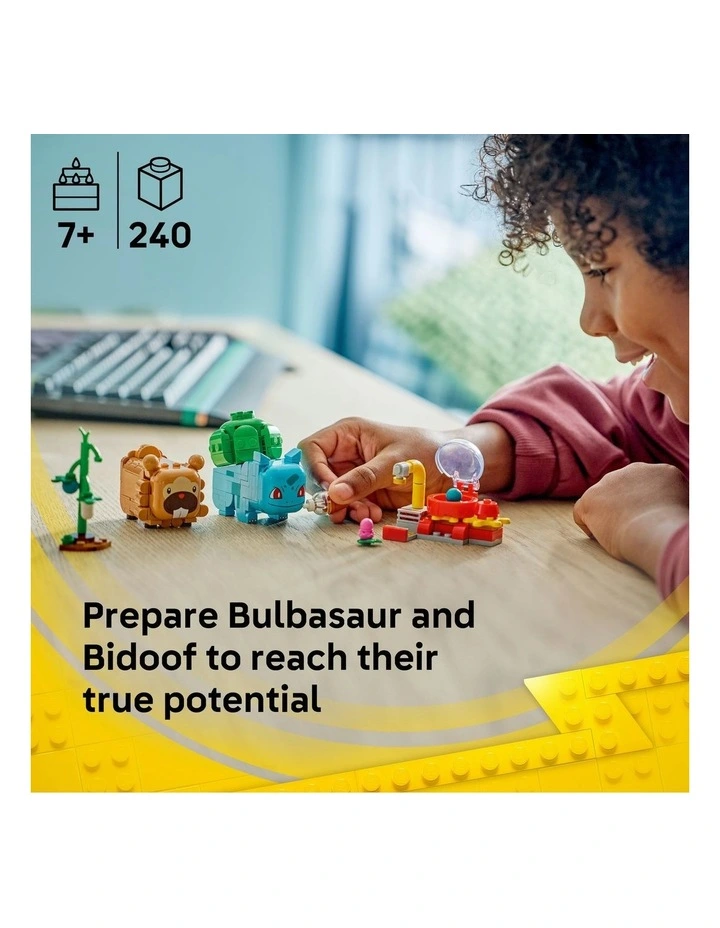 PRE-ORDER Pokémon SMART Play: Berry Bash with Bulbasaur and Bidoof 72155 image 2