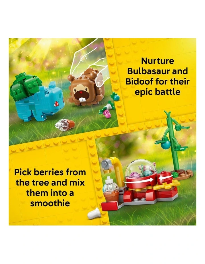 PRE-ORDER Pokémon SMART Play: Berry Bash with Bulbasaur and Bidoof 72155 image 3