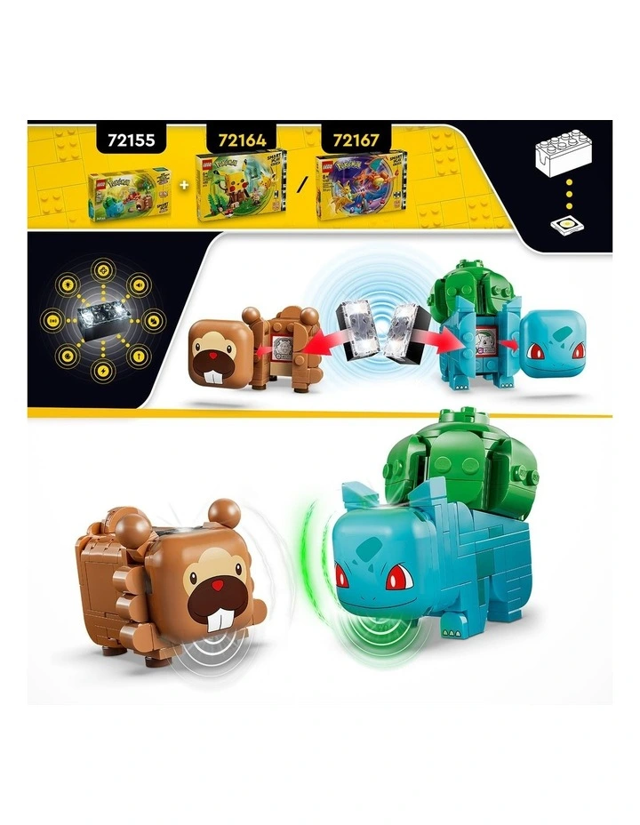 PRE-ORDER Pokémon SMART Play: Berry Bash with Bulbasaur and Bidoof 72155 image 4