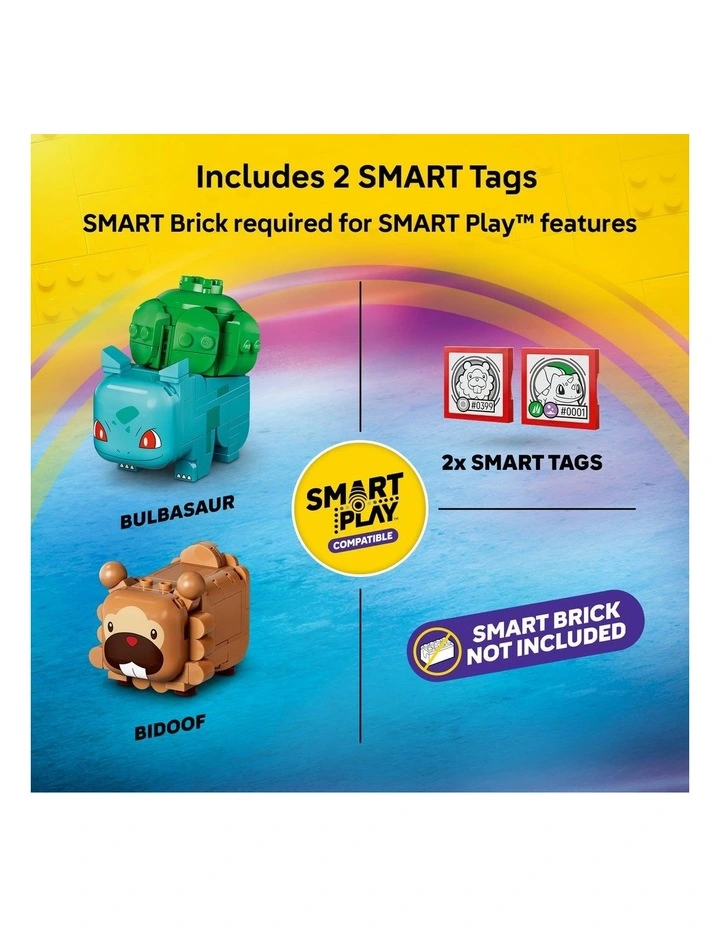 PRE-ORDER Pokémon SMART Play: Berry Bash with Bulbasaur and Bidoof 72155 image 4