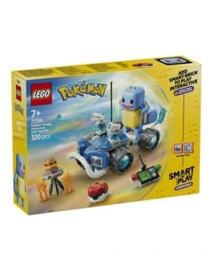 PRE-ORDER Pokémon Smart Play: Trainer's Buggy Adventure with Squirtle Toy 72156