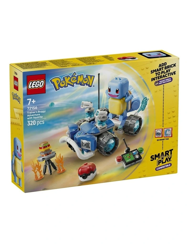 PRE-ORDER Pokémon Smart Play: Trainer's Buggy Adventure with Squirtle Toy 72156 image 1
