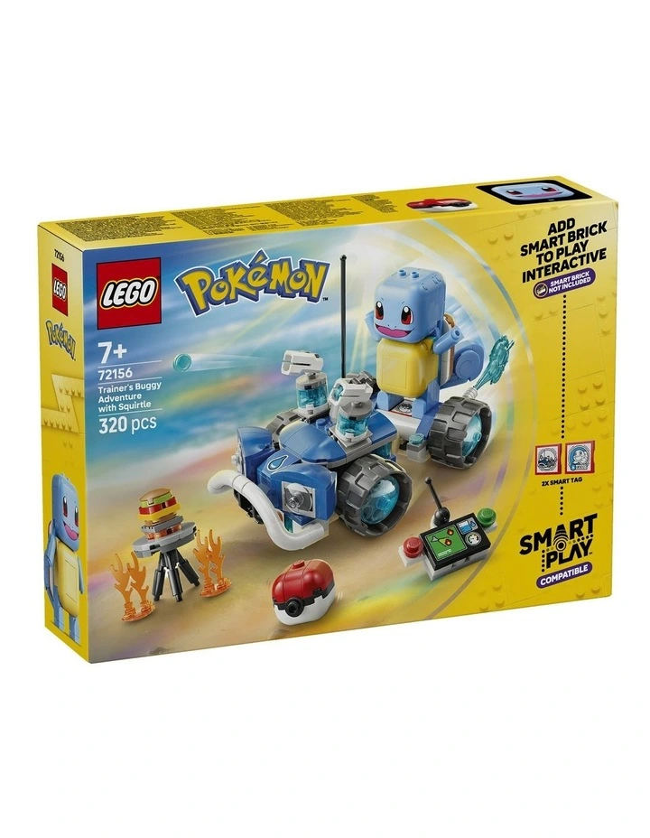 PRE-ORDER Pokémon Smart Play: Trainer's Buggy Adventure with Squirtle Toy 72156 image 1