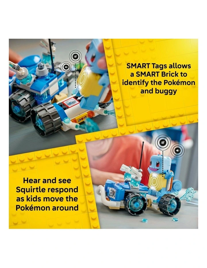 PRE-ORDER Pokémon Smart Play: Trainer's Buggy Adventure with Squirtle Toy 72156 image 6