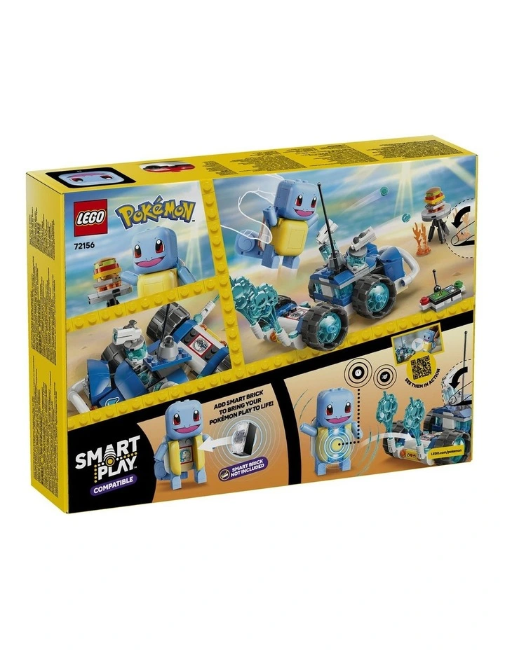 PRE-ORDER Pokémon Smart Play: Trainer's Buggy Adventure with Squirtle Toy 72156 image 7