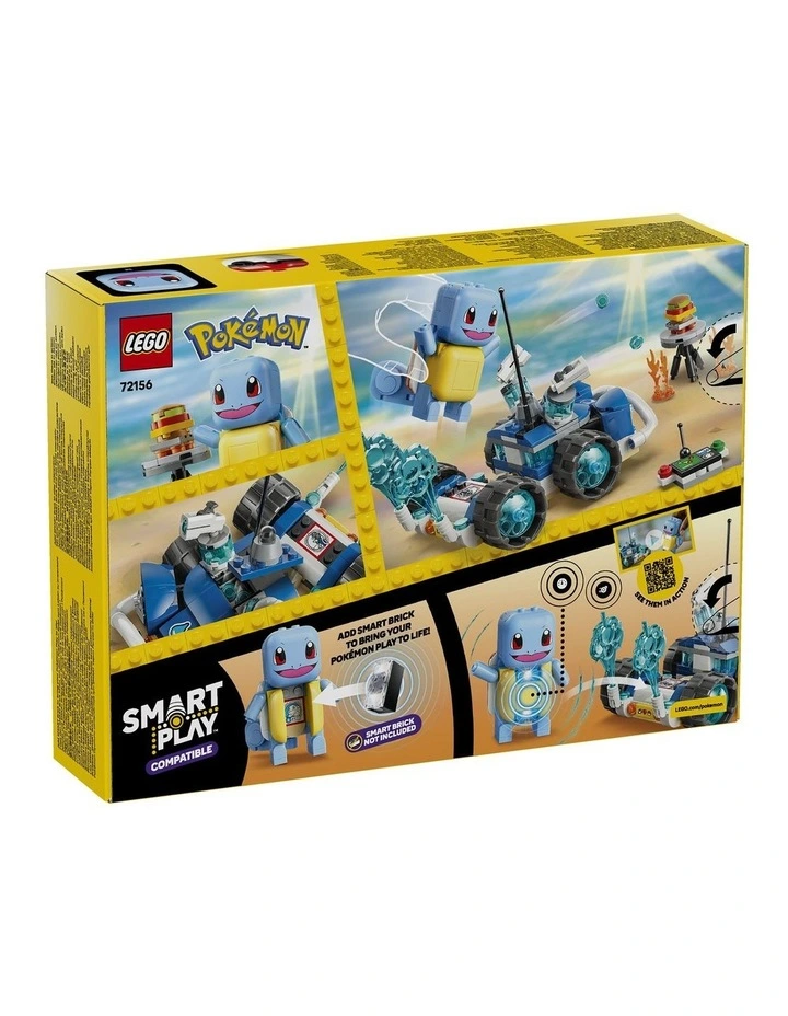 PRE-ORDER Pokémon Smart Play: Trainer's Buggy Adventure with Squirtle Toy 72156 image 7