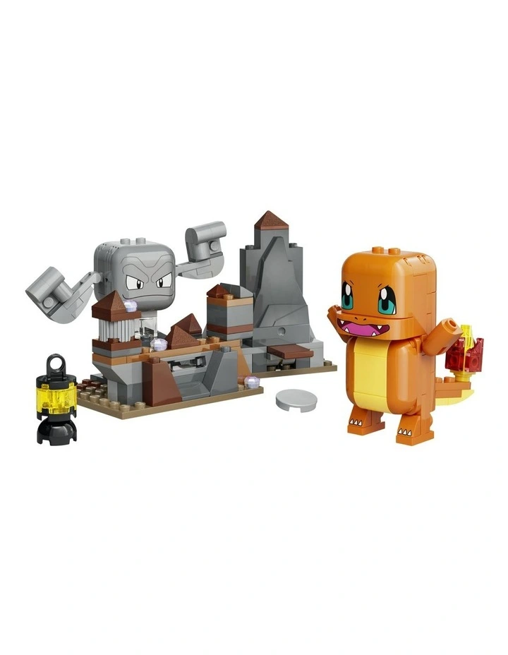 PRE-ORDER Pokémon Smart Play: Charmander and Geodude's Cavern Clash Building Toy 72157 image 2