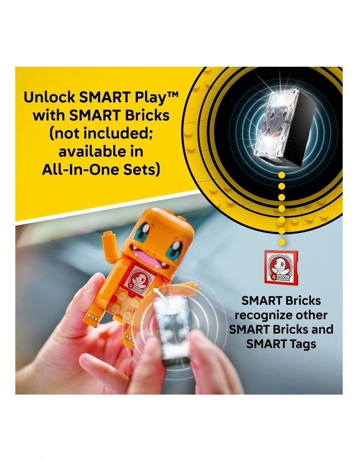 PRE-ORDER Pokémon Smart Play: Charmander and Geodude's Cavern Clash Building Toy 72157 image 5