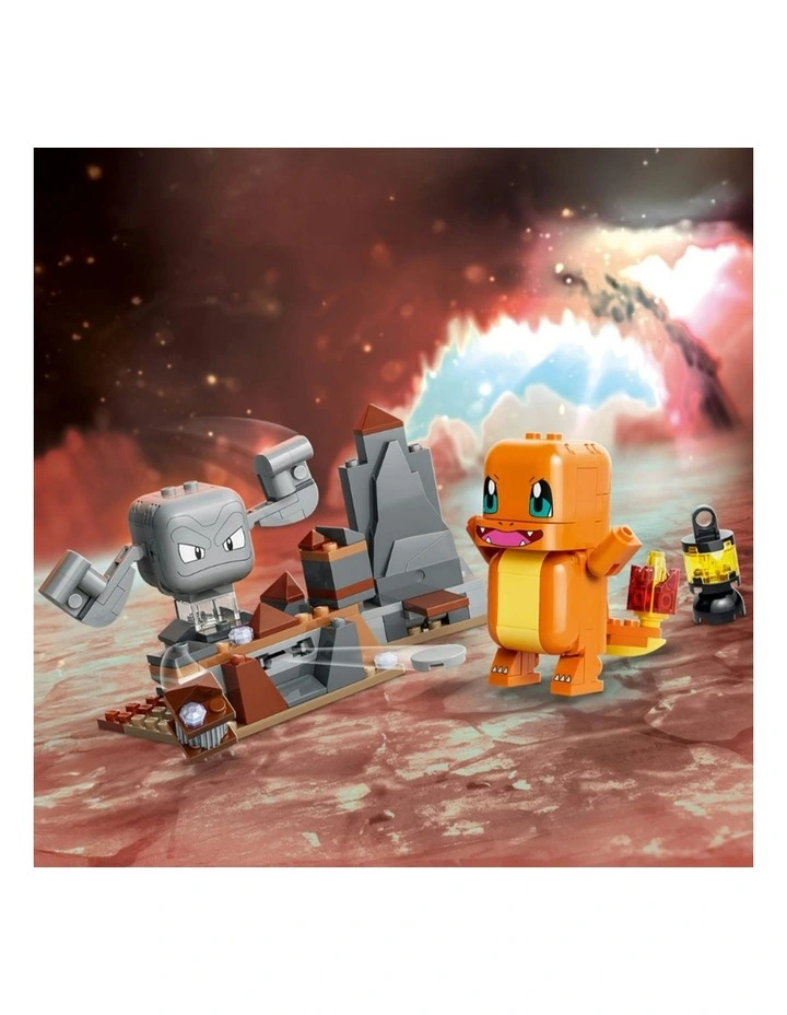 PRE-ORDER Pokémon Smart Play: Charmander and Geodude's Cavern Clash Building Toy 72157 image 6