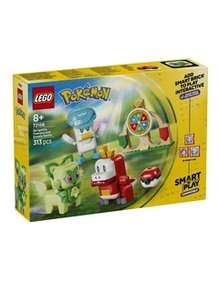 PRE-ORDER Pokémon Smart Play: Sprigatito, Fuecoco and Quaxly Battle Building Toy 72158