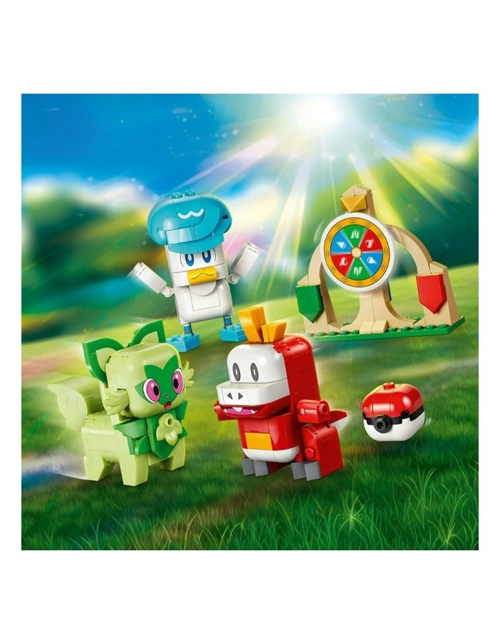 PRE-ORDER Pokémon Smart Play: Sprigatito, Fuecoco and Quaxly Battle Building Toy 72158 image 6