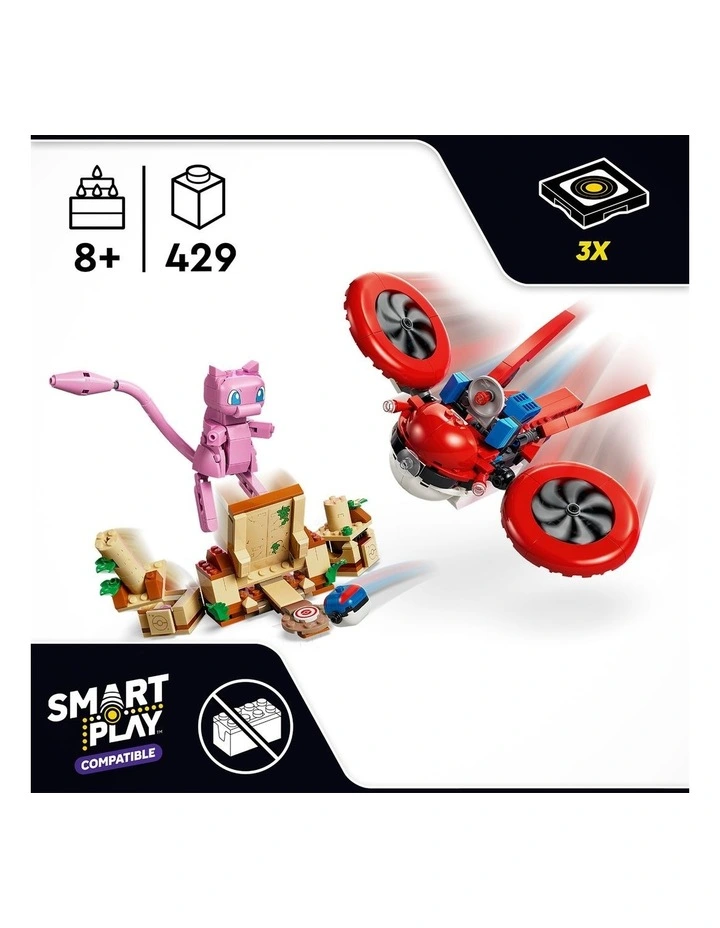 PRE-ORDER Pokémon Smart Play: Drone Search for Mythical Mew Building Set 72161 image 2