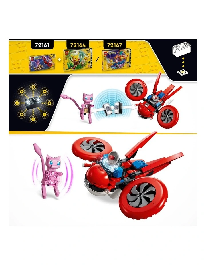 PRE-ORDER Pokémon Smart Play: Drone Search for Mythical Mew Building Set 72161 image 4