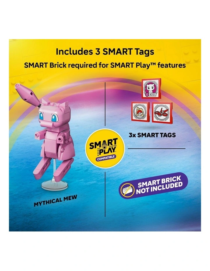 PRE-ORDER Pokémon Smart Play: Drone Search for Mythical Mew Building Set 72161 image 4