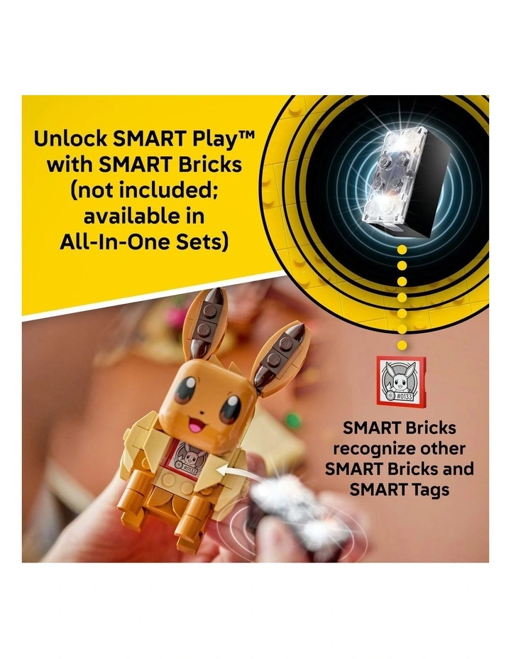 PRE-ORDER Pokémon Smart Play: Eevee and Lapras's Treasure Hunt Building Set 72162 image 5