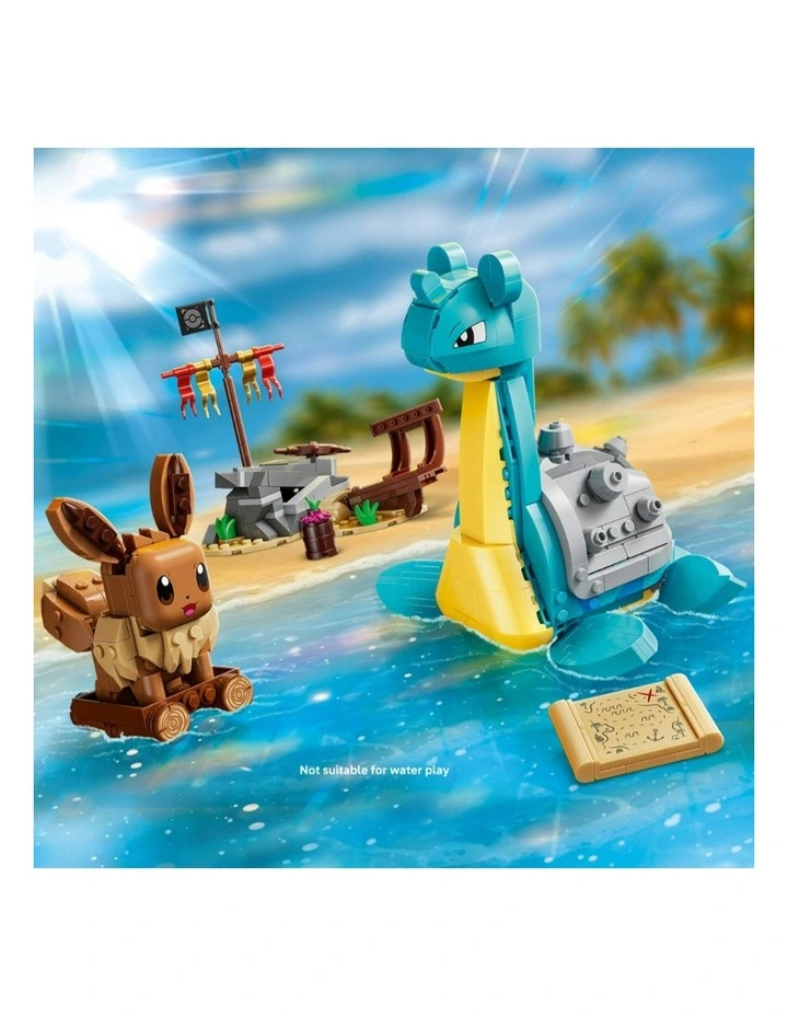 PRE-ORDER Pokémon Smart Play: Eevee and Lapras's Treasure Hunt Building Set 72162 image 6