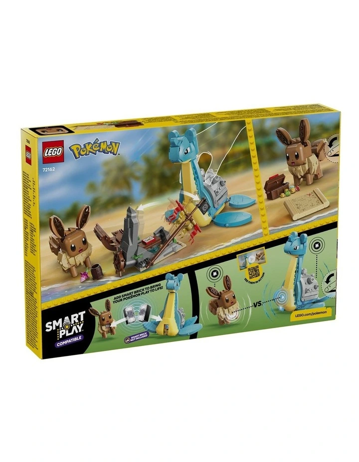 PRE-ORDER Pokémon Smart Play: Eevee and Lapras's Treasure Hunt Building Set 72162 image 7