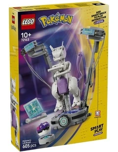 PRE-ORDER Pokémon Smart Play: Mewtwos Lab Break Toy Building Set 72163