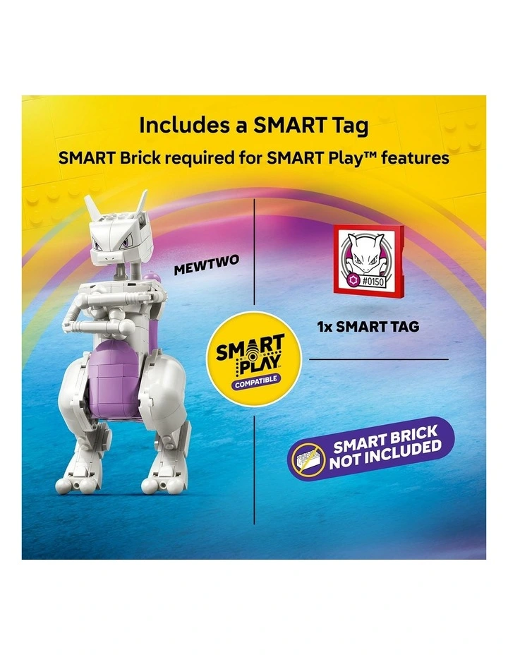 PRE-ORDER Pokémon Smart Play: Mewtwos Lab Break Toy Building Set 72163 image 4