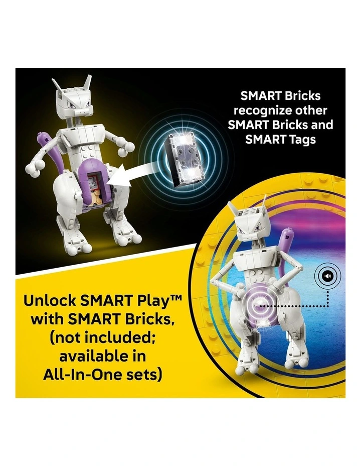 PRE-ORDER Pokémon Smart Play: Mewtwos Lab Break Toy Building Set 72163 image 5