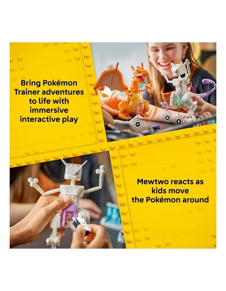 PRE-ORDER Pokémon Smart Play: Mewtwos Lab Break Toy Building Set 72163 image 6