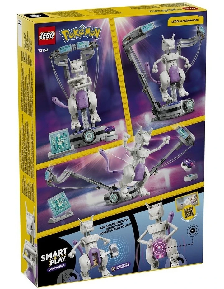 PRE-ORDER Pokémon Smart Play: Mewtwos Lab Break Toy Building Set 72163 image 7